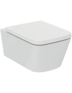 Ideal Standard Blend Cube suspended AquaBlade toilet seat and soft close seat