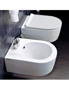 Flaminia Mini Link wall hung toilet, bidet and seat | Quaranta Ceramiche