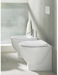 Back To Wall Sanitary Catalano Italy 52 vaso New Flush, bidet and pot cover slowed