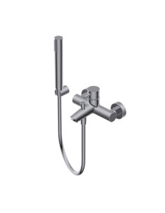 Ritmonio Diametro35 External bath mixer with diverter and hand shower