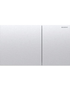 Geberit Sigma70 control plate in stainless steel