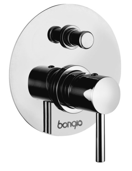 Bongio ON Wall mounted mixer with 2 ways automatic diverter 68529/PR
