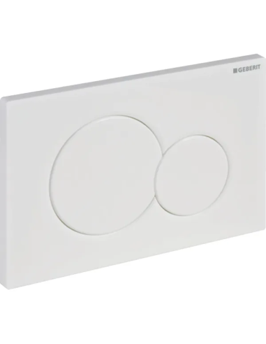 Geberit Cassetta da Incasso Sigma 8 con placca bianca e canotto