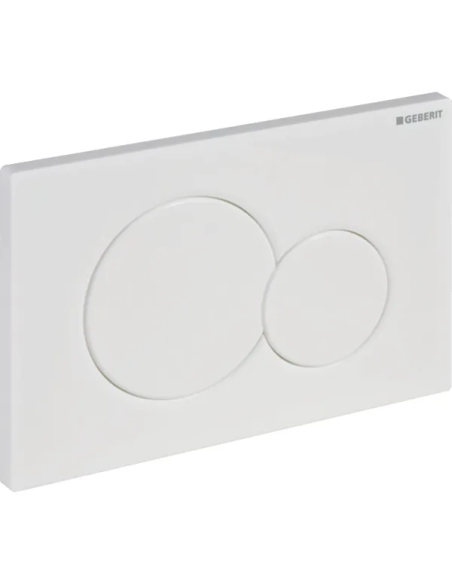 Geberit Cassetta da Incasso Sigma 8 con placca bianca e canotto