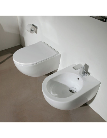 App Flaminia Wall Hung Toilet, Bidet, seat AP118G |Quaranta Ceramiche