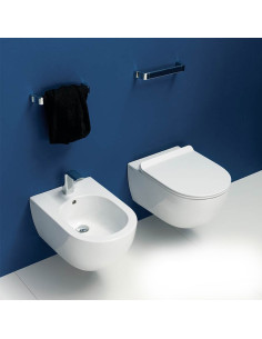 Flaminia App vase Gosilent bidet and slim slowed pot cover