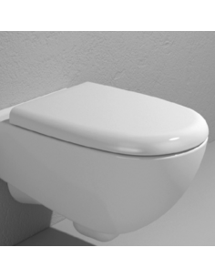 Flaminia Spin Enveloping toilet seat in thermosetting material