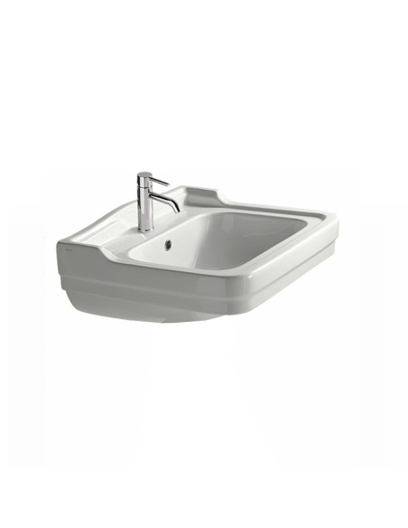 Galassia Ethos Single Hole Washbasin cm 60 suspended or on column
