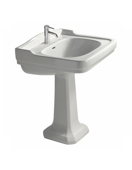 Galassia Ethos Single Hole Washbasin cm 70 suspended or on column