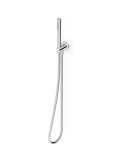 Zucchetti Octo Complete shower set with hand shower, duplex, and hose