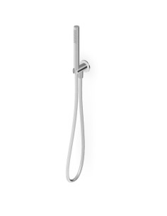 Zucchetti Helm Complete shower set with hand shower, duplex, and hose
