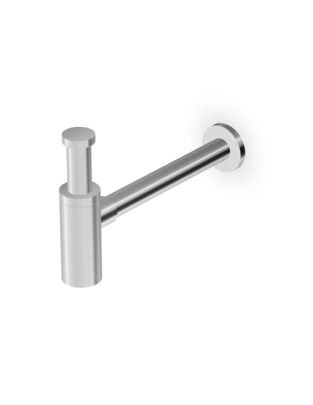 Zucchetti Helm Decorative siphon brushed stainless steel