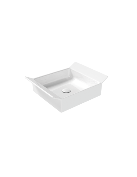 Flaminia Box 40 Countertop ceramic washbasin