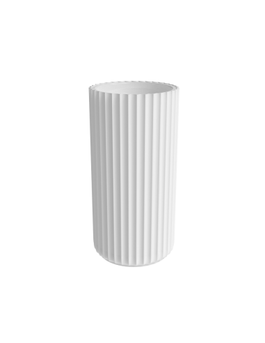 Flaminia Monosettecento Wall-mounted ceramic column washbasin