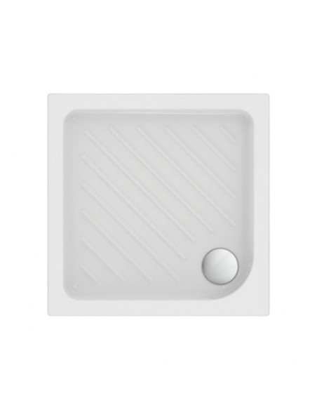 Ideal Standard Eurovit Square ceramic shower tray 70x70
