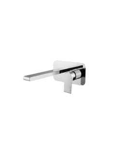 Bugnatese Simple Single-lever wall-mounted mixer tap 16 cm spout