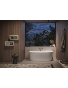 Kinedo Iconik 05 Freestanding Bathtub 158x86 in Mineral Composite