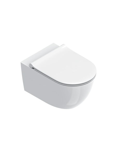 Catalano Sfera 55 Wall-hung sanitary ware, Silentech toilet, slim slow-closing toilet seat