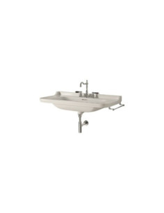Kerasan Waldorf washbasin 80x55 wall-hung single hole