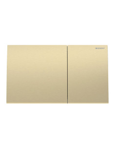 Geberit Sigma 70 Dual-Quantity Flush Plate Stainless Steel Brass