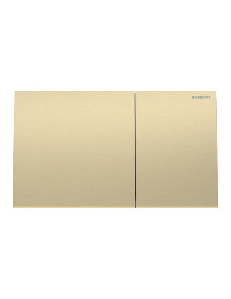 Geberit Sigma 70 Dual-Quantity Flush Plate Stainless Steel Brass