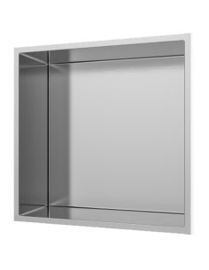 Stainless Steel Shower Niche 30 cm Built-in