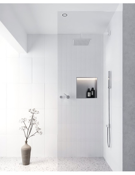 Stainless Steel Shower Niche 30 cm Built-in