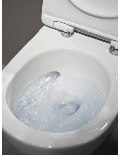Flaminia App Gosilent toilet and slim slow-closing toilet seat