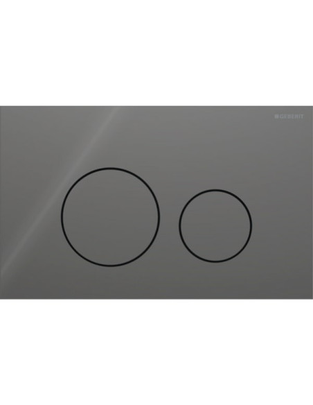 Flush Plate Geberit Sigma40 Round lava 115.628.JK.1