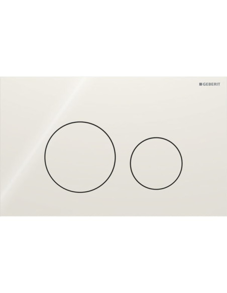 Flush Plate Geberit Sigma40 Round sand grey 115.628.JL.1