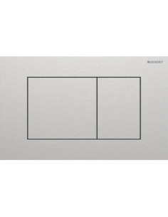 Flush Plate Geberit Sigma40 Square brushed 115.629.FW.1