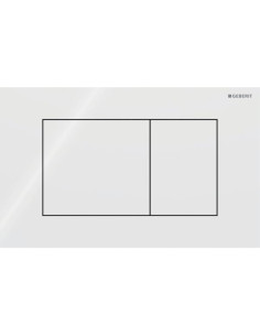 Flush Plate Geberit Sigma40 Square white 115.629.SI.1