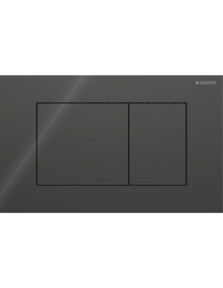 Flush Plate Geberit Sigma40 Square black 115.629.SJ.1