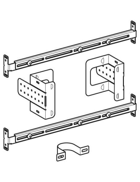 Geberit lightweight plasterboard construction kit for Sigma 8 cm concealed cistern
