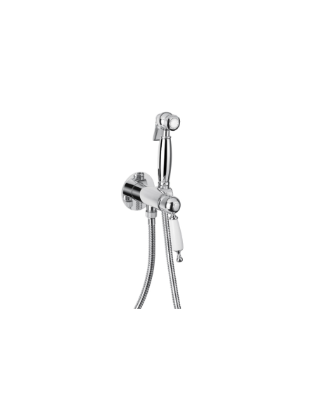 Bugnatese Oxford Single-lever toilet/bidet mixer with shower