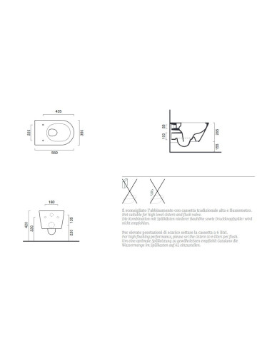 Catalano Zero 55 wall-hung bidet