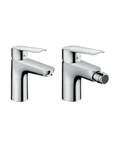 Hansgrohe Kit Focus Taps Washbasin, Bidet, Shower