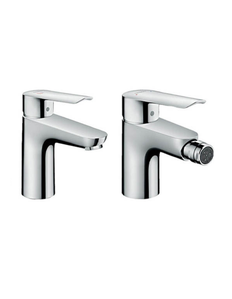 Hansgrohe Kit Focus Taps Washbasin, Bidet, Shower