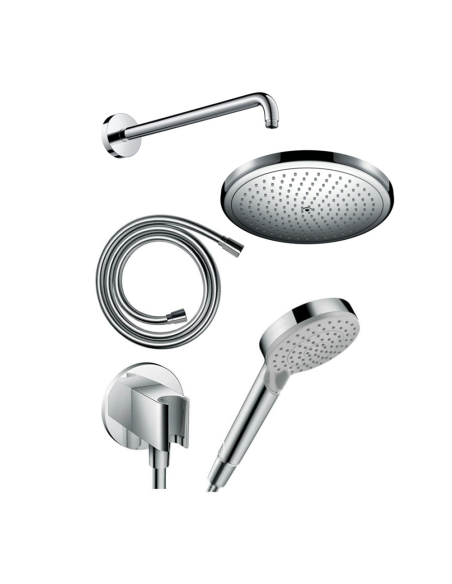 Hansgrohe Logis Showerhead and Hand Shower Kit