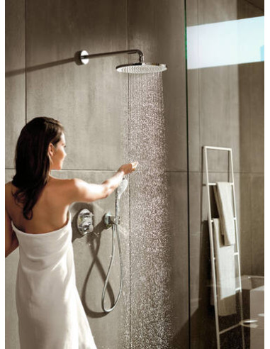 Hansgrohe Logis Showerhead and Hand Shower Kit