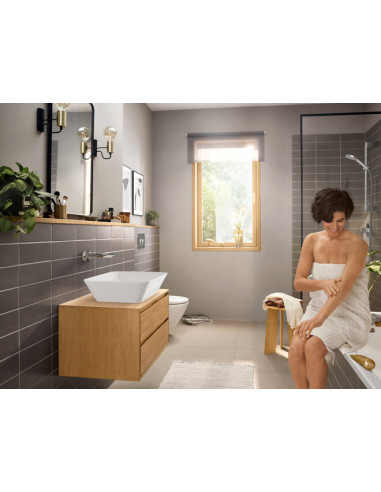 Hansgrohe Rebris E Wall-mounted Single-lever Basin Mixer