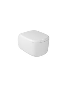 Galassia Susi Matt White Rimless Toilet with Soft-Close Seat