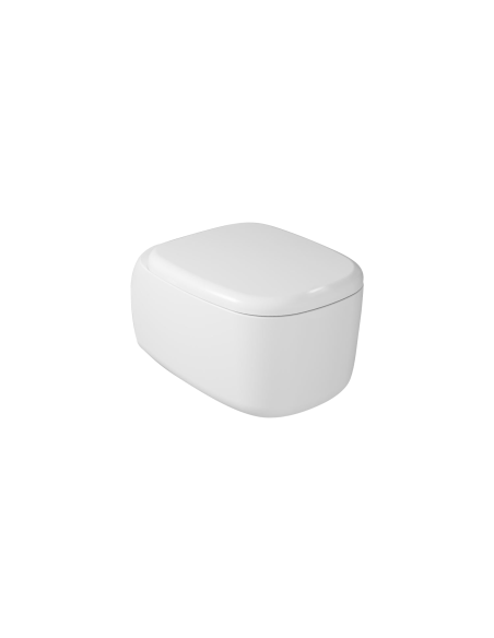 Galassia Susi Matt White Rimless Toilet with Soft-Close Seat