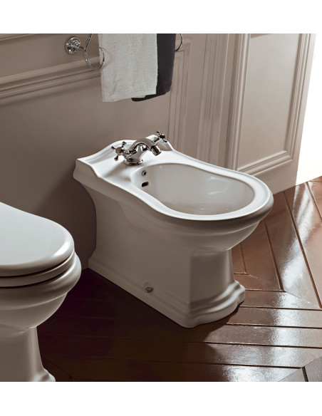 Kerasan Retrò Back to wall Bidet 1022 01 | Quaranta Ceramiche