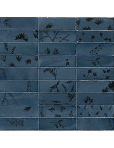Marazzi Rice Blu Leaf Decor Lux 5x15 M96W - Best Price