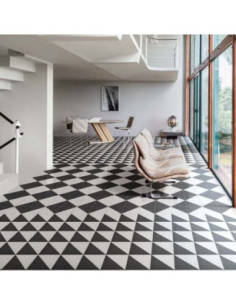 Marazzi Scenario Tappeto 1 Nero 20x20 M8RC - Best Price