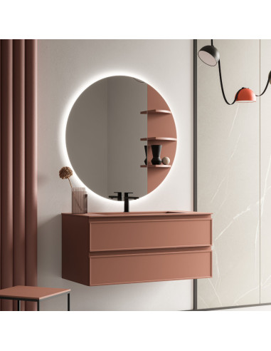 copy of Arbi mobile bagno Decor11 Laccato Foresta opaco L 170 x P 50 cm