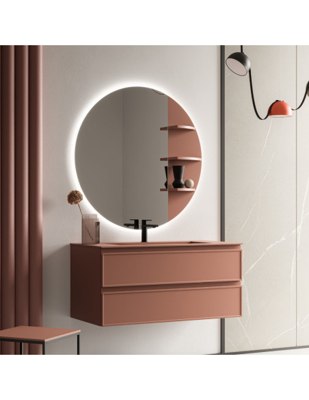 copy of Arbi mobile bagno Decor11 Laccato Foresta opaco L 170 x P 50 cm