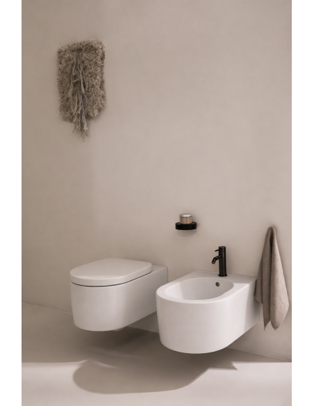 Ceramica Cielo Otis – Rimless Wall-Hung Sanitary Ware with Bidet and Soft-Close Toilet Seat