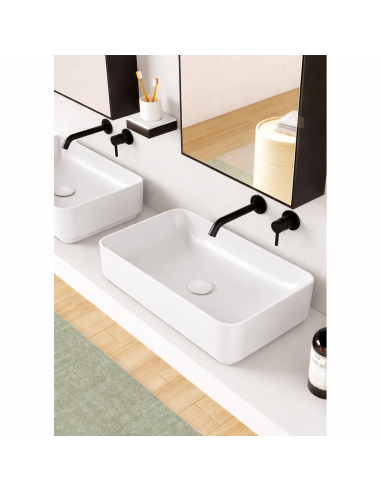 Ceramica Cielo Mare – Rectangular Countertop Washbasin 60x38 cm